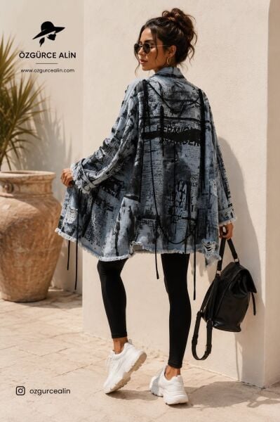 İTHAL TASARIM OVERSIZE KOT CEKET
