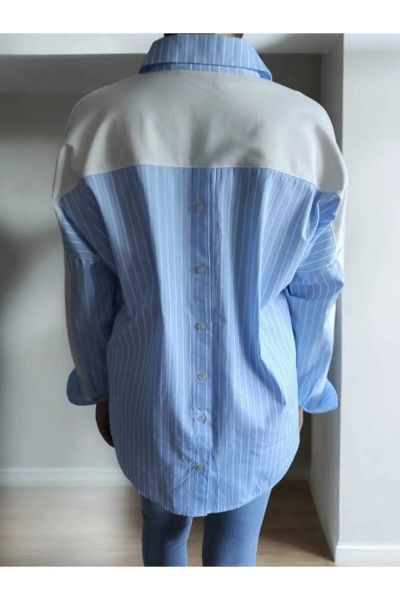 GÖMLEK DETAYLI SWEAT