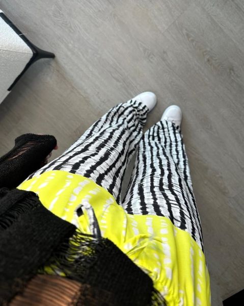 NEON RENKLI PLAZZO PANTOLON