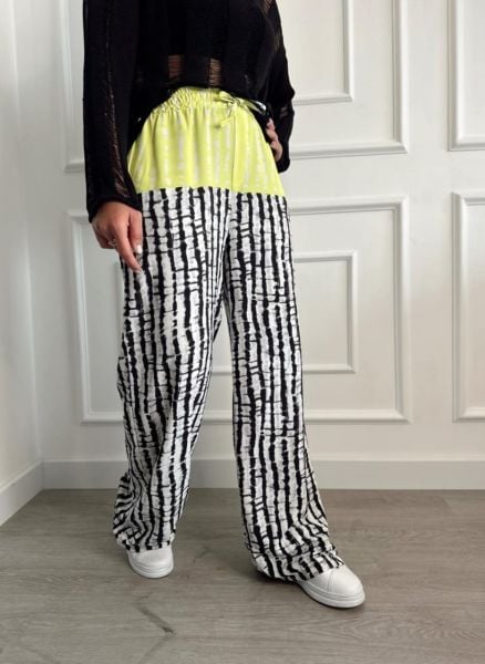 NEON RENKLI PLAZZO PANTOLON