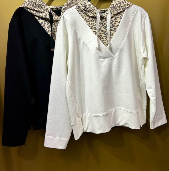 LEOPAR DESENLI MOBAL KUMAŞ SWEAT