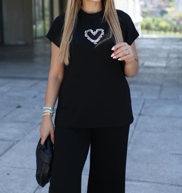 KALP DETAYLI IKILI TAKIM