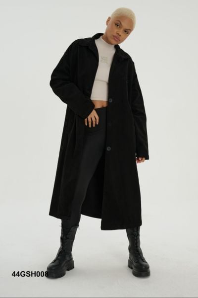 İTHAL YARA KOL OVERSIZE KOT TRENÇ