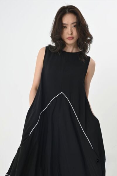 İTHAL A KESİM ASIMETRİK ELBİSE