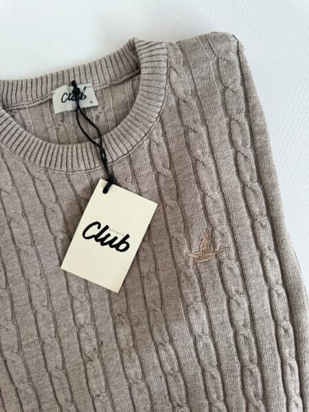 ORJINAL MARKA ÖRGÜLÜ TRİKO KAZAK