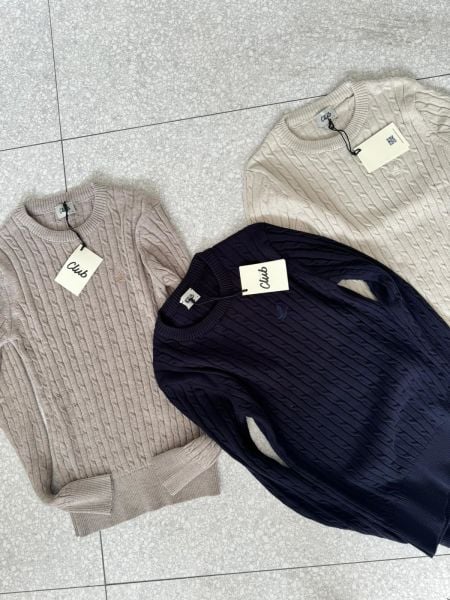 ORJINAL MARKA ÖRGÜLÜ TRİKO KAZAK