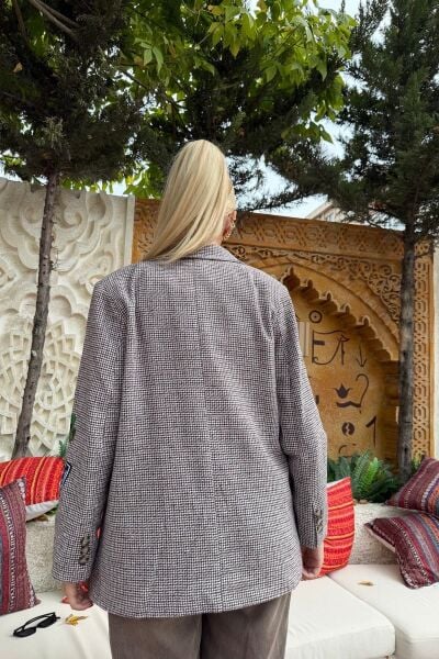ARMA DETAYLI BLAZER CEKET
