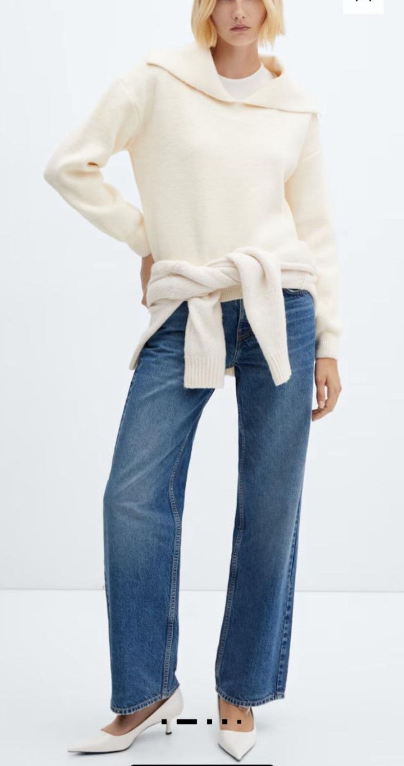 YAKA DETAYLI YUMOŞ KAZAK