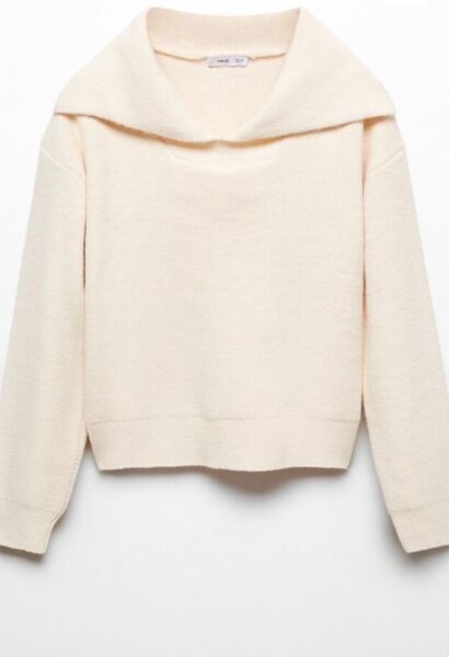 YAKA DETAYLI YUMOŞ KAZAK