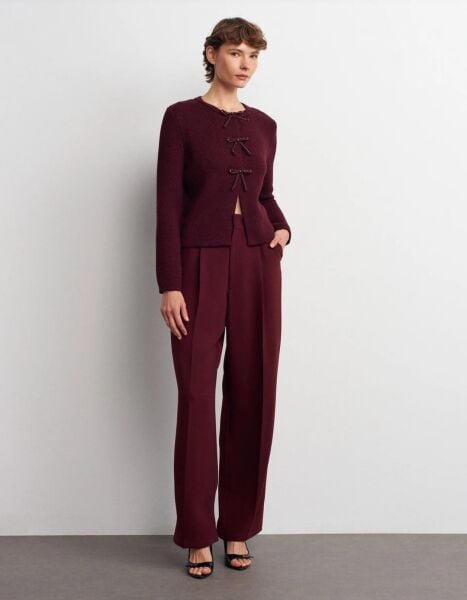 İNCİ DETAYLI FİYONK HIRKA