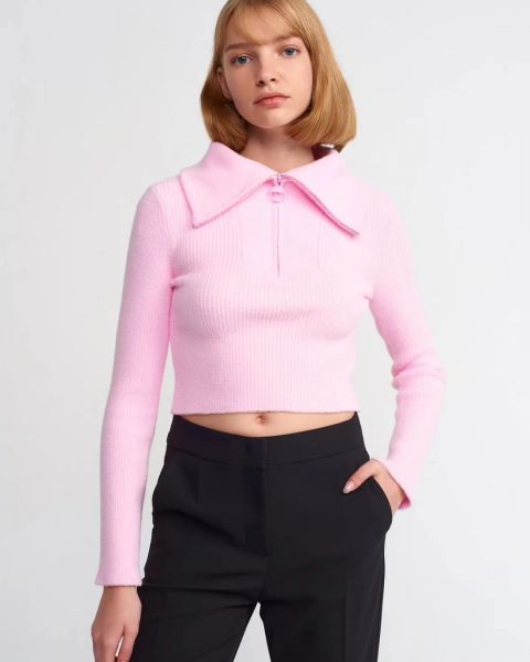 YUMUŞAK DOKULU KISA KAZAK