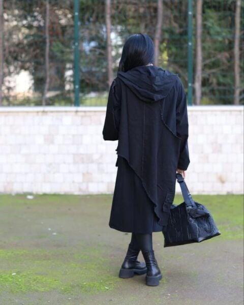 TASARIM İTHAL PARAŞÜT KUMAŞ TRENÇKOT