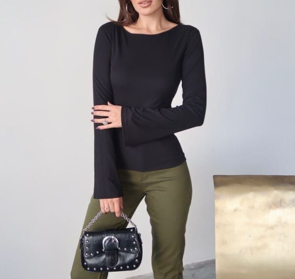 FİTİLLİ ESNEK İSPANYOL KOL BLUZ