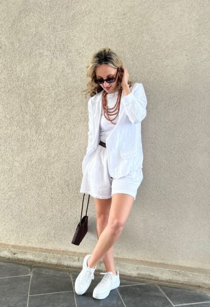 KETEN ŞORT CEKET TAKIM