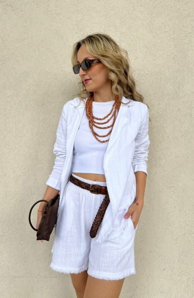 KETEN ŞORT CEKET TAKIM