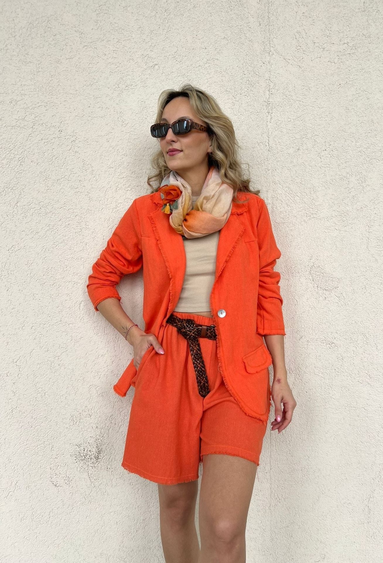 KETEN ŞORT CEKET TAKIM