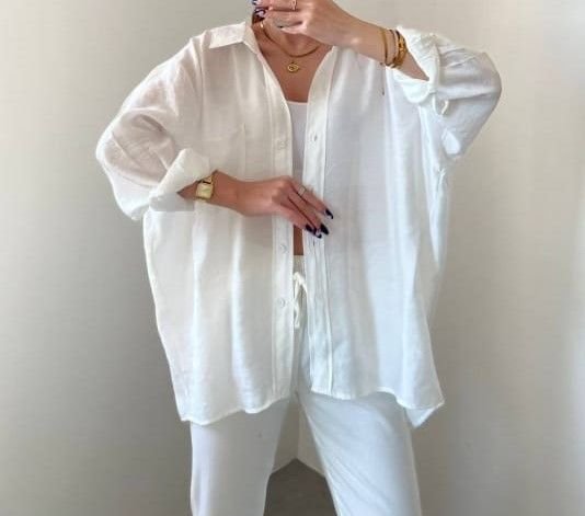 OVERSİZE SALAŞ GÖMLEK