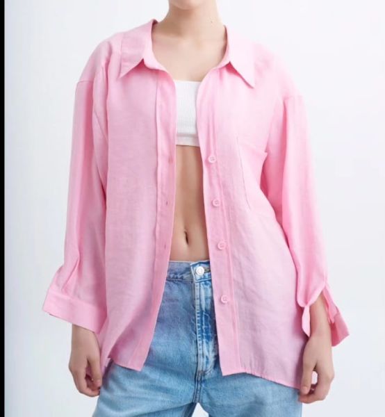 OVERSİZE SALAŞ GÖMLEK