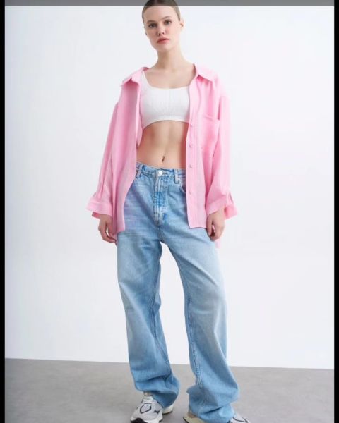 OVERSİZE SALAŞ GÖMLEK