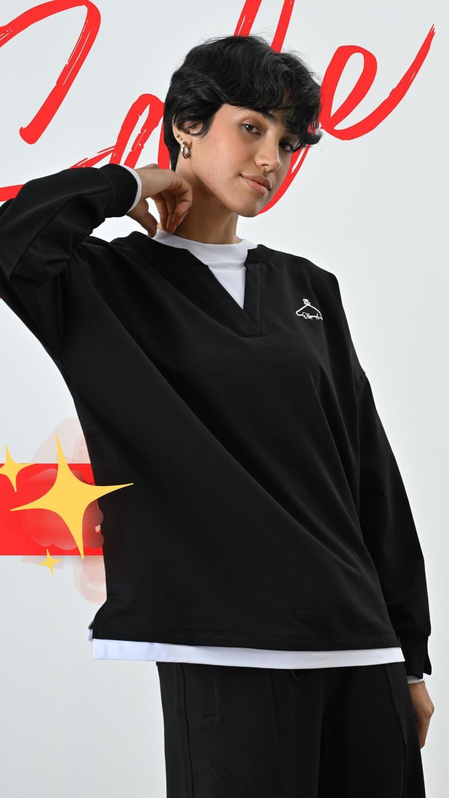 İTHAL IKI RENK SWEAT