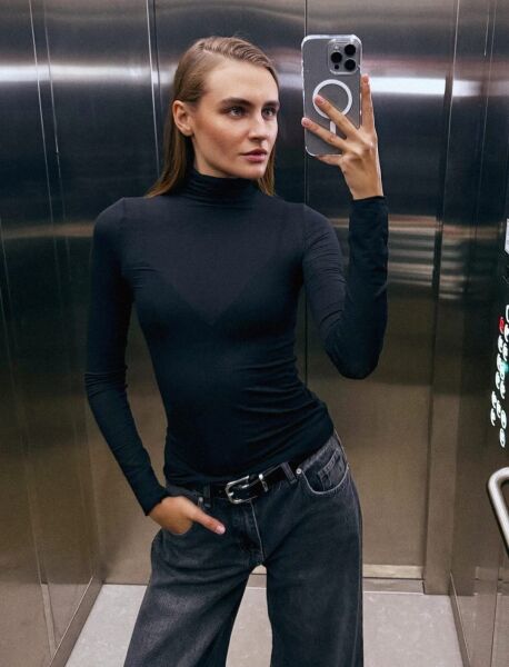 ULTRA HAFİF KAŞMİR BALIKÇI YAKA BLUZ