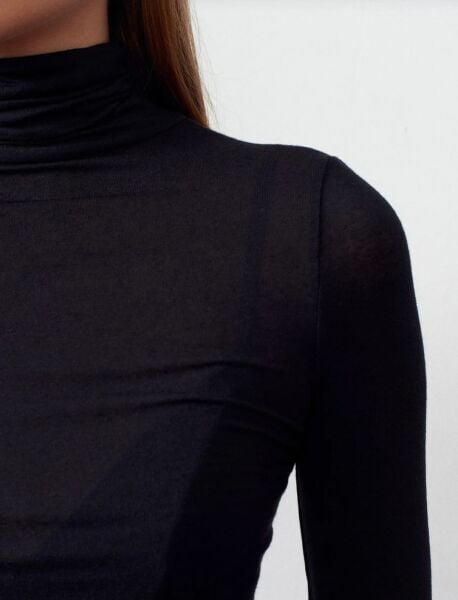 ULTRA HAFİF KAŞMİR BALIKÇI YAKA BLUZ