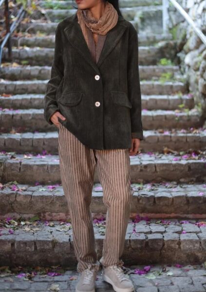 RAHAT KESIM KADİFE CEKET