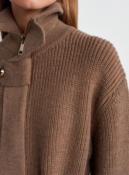 KUŞAKLI TRIKO CEKET