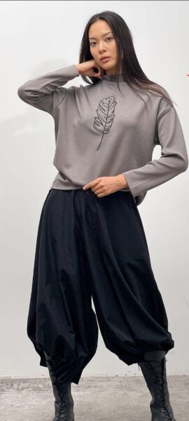 İTHAL PAMUKLU OVERSIZE MEVSIMLIK SWEAT