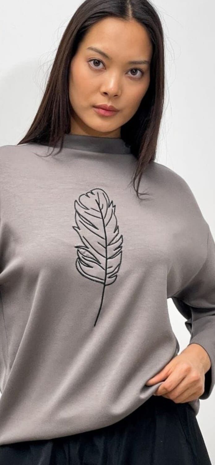 İTHAL PAMUKLU OVERSIZE MEVSIMLIK SWEAT