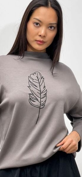 İTHAL PAMUKLU OVERSIZE MEVSIMLIK SWEAT