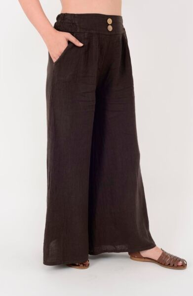 KETEN PLAZZO PANTOLON