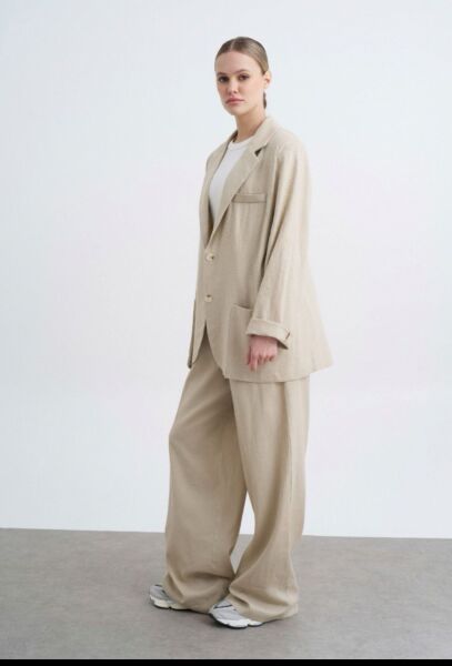 KOL DETAYLI BLAZER CEKET