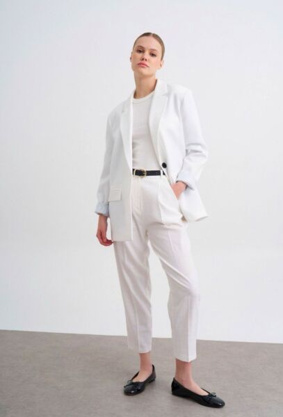 KOL DETAYLI BLAZER CEKET