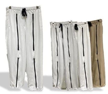 PARAŞÜT KUMAŞ ÇİZGİLİ FERMUAR DETAYLI PANTOLON