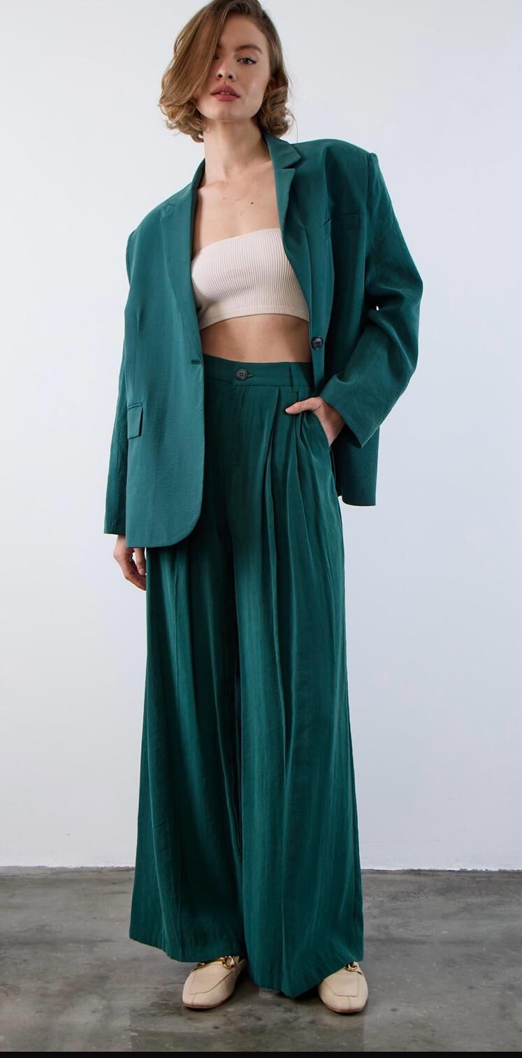 OVERSİZE MOBAL KUMAŞ CEKET