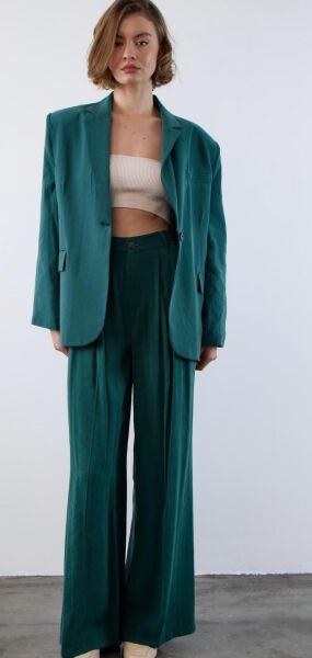 OVERSİZE MOBAL KUMAŞ CEKET