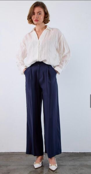 PLAZZO TENSEL KUMAŞ PANTOLON