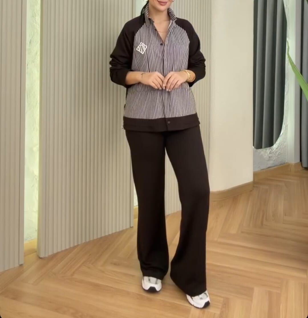 MOBAL KUMAŞ ÇİZGİLİ TAKIM