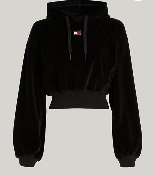 KADİFE KAPİŞONLU CROP