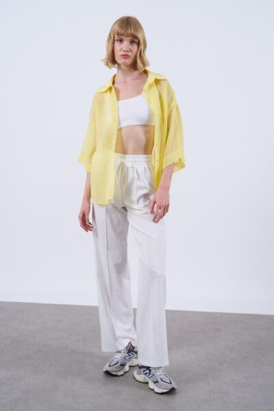 İPEKSİ OVERSIZE GÖMLEK