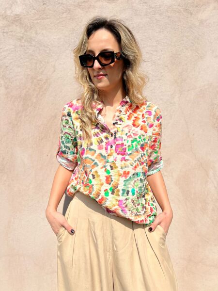 PAMUKLU VUAL GÖMLEK