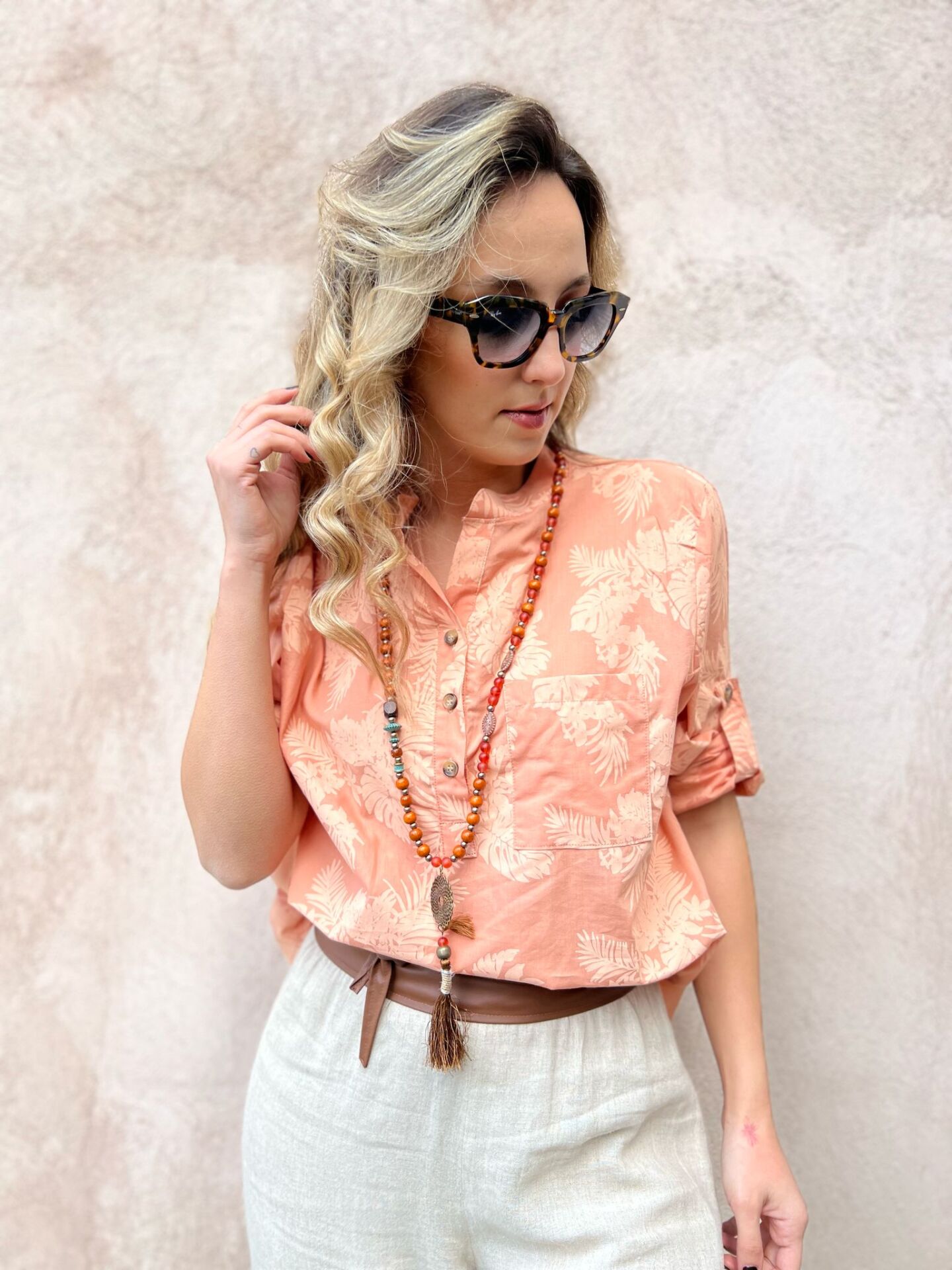 PAMUKLU VUAL GÖMLEK